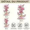 Plaque Acrylique Personnalisée – Cadeau Pour Mamie, Maman – L’Amour D’Une Famille En Deux Cœurs