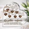 Plaque Acrylique En Forme De Cœur Personnalisée – Cadeau Pour Mamie – Un Amour Partagé Pour Toujours