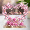 Plaque Acrylique Personnalisée – Cadeau Pour Mamie – Liées Par L’Amour