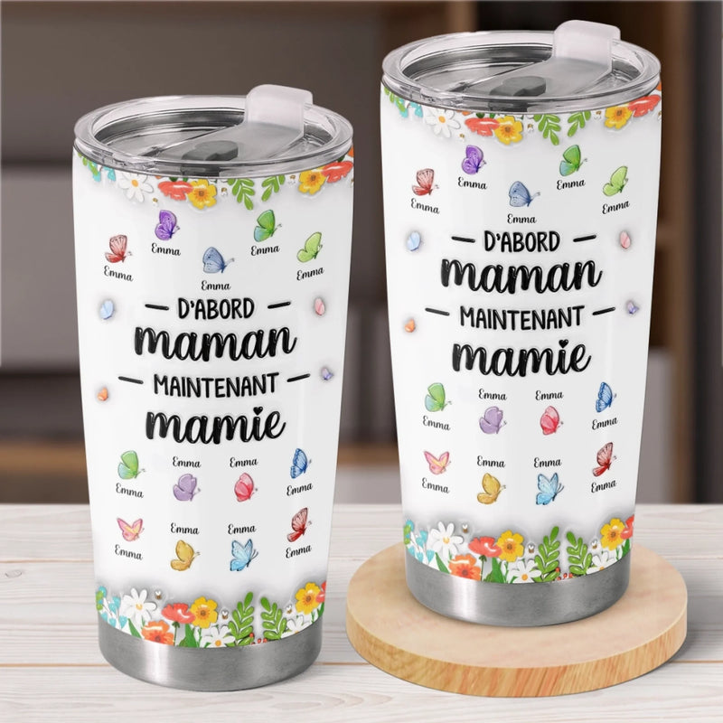 Gobelet Isotherme Personnalisé – Cadeau Pour Mamie, Maman – Je T’aime, Mamie