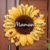 Panneau En Bois Personnalisé – Cadeau Pour Maman, Mamie – Bénis De T’Avoir Dans Nos Vies