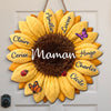 Panneau En Bois Personnalisé – Cadeau Pour Maman, Mamie – Bénis De T’Avoir Dans Nos Vies