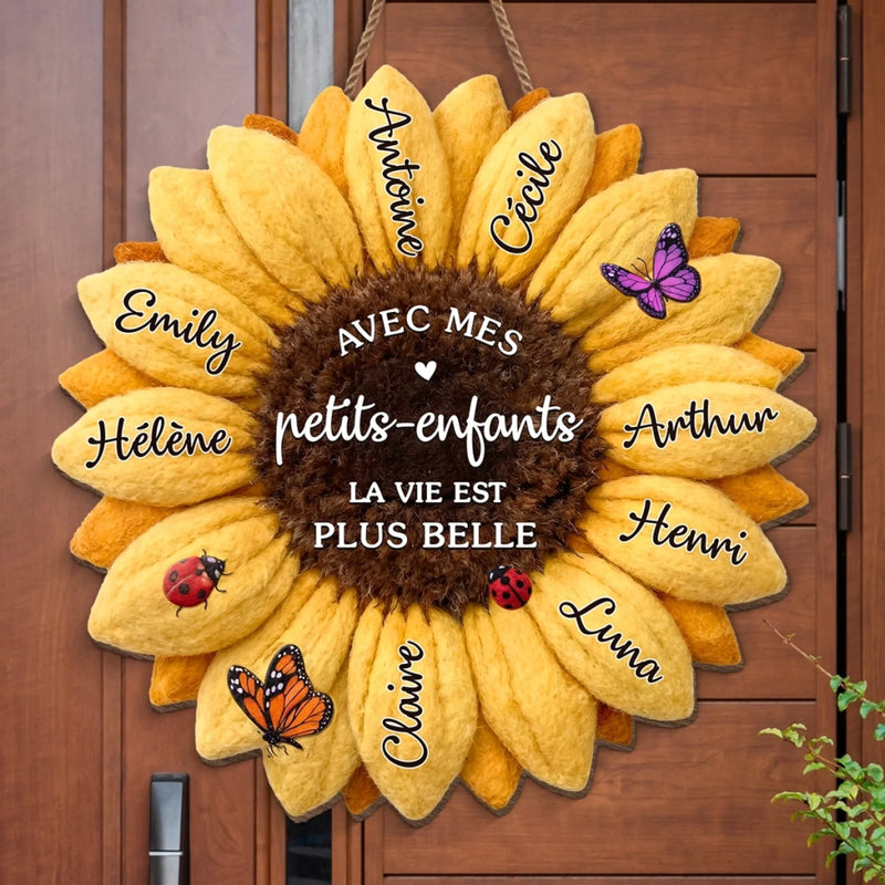Panneau En Bois Personnalisé – Cadeau Pour Mamie – Tellement Aimé, Tellement Apprécié