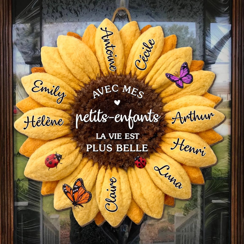 Panneau En Bois Personnalisé – Cadeau Pour Mamie – Tellement Aimé, Tellement Apprécié