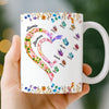 Mug Personnalisé – Cadeau Pour Mamie, Maman – Un Amour Qui Traverse Les Générations