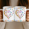 Mug Personnalisé – Cadeau Pour Mamie, Maman – Un Amour Qui Traverse Les Générations