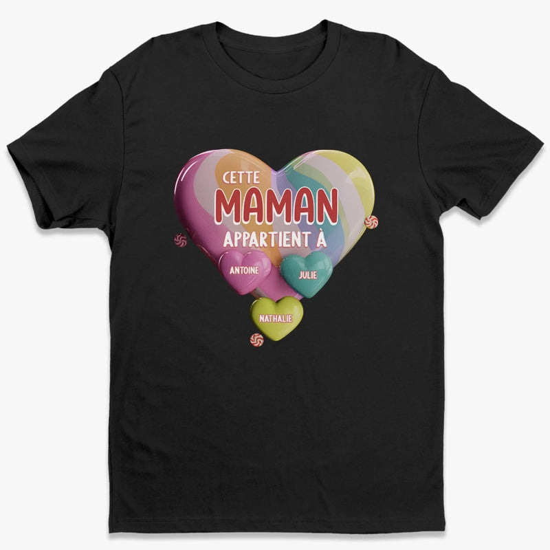 T-Shirt Unisexe Personnalisé – Cadeau Pour Maman, Mamie – Le Début De Tout