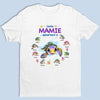 T-Shirt Unisexe Personnalisé – Cadeau Pour Mamie – Le Cœur De La Famille C’est Mamie