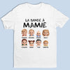 T-Shirt Unisexe Personnalisé – Cadeau Pour Mamie – Mamie Notre Rayon De Soleil