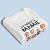 T-Shirt Unisexe Personnalisé – Cadeau Pour Mamie – Mamie Notre Rayon De Soleil
