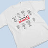 T-Shirt Unisexe Personnalisé – Cadeau Pour Maman, Mamie – Ma Plus Belle Richesse