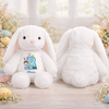 Peluche Lapin Personnalisée – Cadeau De Pâques Pour Bébé – Mon Petit Trésor
