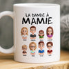 Mug Personnalisé – Cadeau Pour Mamie – Un Amour Qui Se Transmet