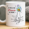 Mug Personnalisé – Cadeau Pour Mamie – Mamie Un Cœur Plein D’Amour