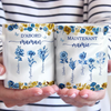Mug Personnalisé – Cadeau Pour Mamie – Avec Mamie Tout Devient Magique