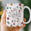 Mug Effet 3D Imprimé Personnalisé – Cadeau Pour Mamie – Là Où L’Amour Ne Vieillit Jamais