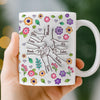 Mug Effet 3D Imprimé Personnalisé – Cadeau Pour Mamie – Mamie Un Amour Sans Limite