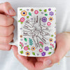 Mug Effet 3D Imprimé Personnalisé – Cadeau Pour Mamie – Mamie Un Amour Sans Limite