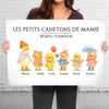 Toile Horizontale Personnalisée – Cadeaux Pour Mamie, Maman – Les Troupeaux D'amour De Mamie