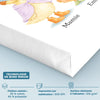 Toile Horizontale Personnalisée – Cadeaux Pour Mamie, Maman – Les Troupeaux D'amour De Mamie