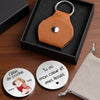Porte-Bonheur De Poche Personnalisé – Cadeaux D’Anniversaire, De Noël Et De Mariage Pour Mari Et Femme, Lui Et Elle – Un Petit Câlin À Garder Près De Toi