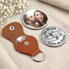 Porte-Bonheur De Poche Personnalisé Avec Photo – Cadeaux D’Anniversaire, De Noël Et De Mariage Pour Mari Et Femme, Lui Et Elle – Un Morceau De Moi À Garder Près De Toi