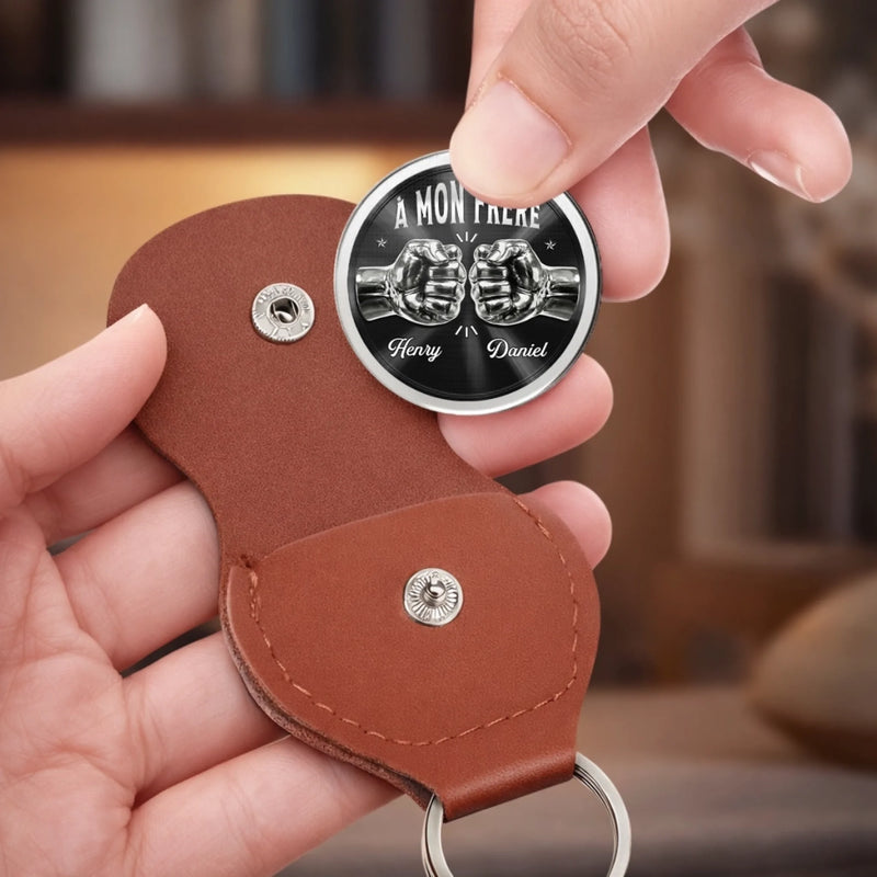 Porte-Bonheur De Poche Personnalisé - Cadeau Pour Les Frères – Un Frère Pour Toujours