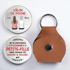 Porte-Bonheur De Poche Personnalisé – Cadeaux D’Anniversaire Personnalisés Pour Maman, Grand-Mère Et Fille – Un Petit Câlin Qui Te Suit Partout