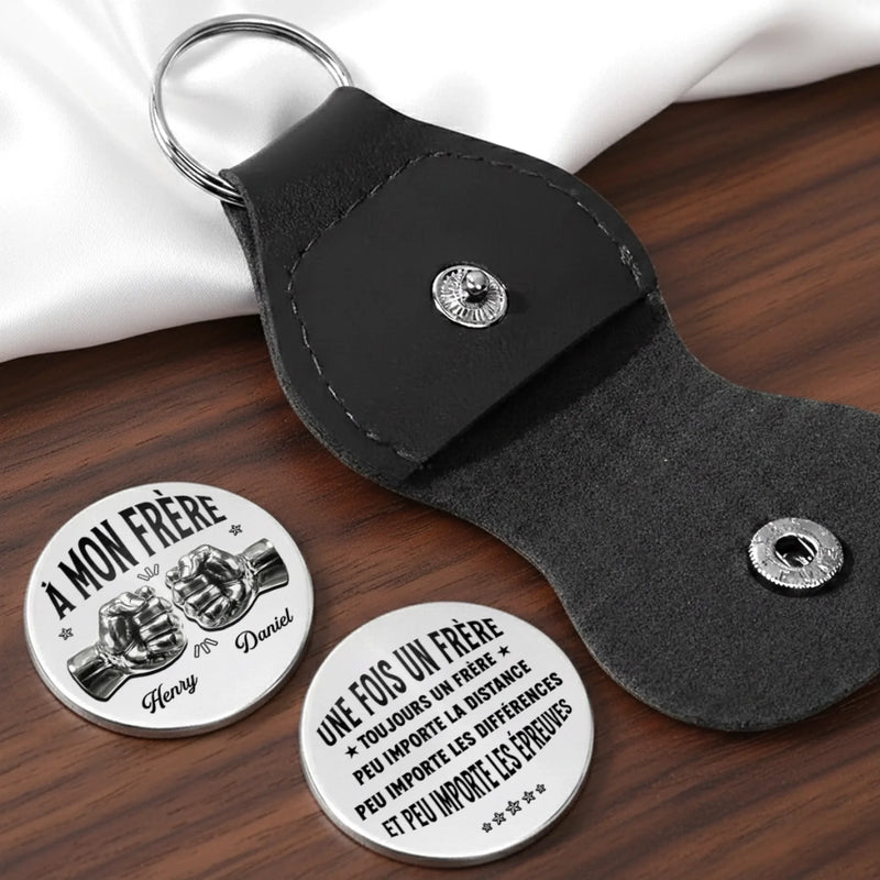 Porte-Bonheur De Poche Personnalisé – Cadeau Pour Frère – Plus Qu’un Frère