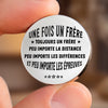 Porte-Bonheur De Poche Personnalisé – Cadeau Pour Frère – Plus Qu’un Frère