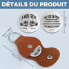 Porte-Bonheur De Poche Personnalisé – Cadeau Pour Frère – Plus Qu’un Frère