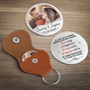 Porte-Bonheur De Poche Personnalisé Avec Photo – Cadeaux D’Anniversaire De Mariage Pour Mari Et Femme, Pour Lui Et Pour Elle – Tu Apportes Une Lumière Que Le Monde Ne Peut Pas M’Offrir