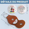 Porte-Bonheur De Poche Personnalisé – Cadeau Pour Maman – Un Gage D’Amour, Scellé D’Un Câlin