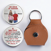 Porte-Bonheur De Poche Personnalisé – Cadeaux D’Anniversaire Pour Maman, Fils, Fille – Le Lien Que Nous Partageons Ne S’Éteindra Jamais
