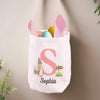 Panier Lapin Personnalisé – Cadeau De Pâques Pour Enfants – Une Tradition Pour Son Premier Pâques