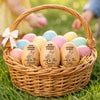 Hochet Œuf En Bois Personnalisé – Cadeau De Pâques Pour Bébé – Le Printemps Commence Ici