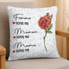 Coussin Personnalisé – Cadeau Pour Mamie – Entourée D’Amour
