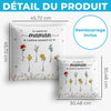 Coussin De Poche Personnalisé – Cadeau Pour Maman, Mamie – Mon Cœur Fleurit Avec Vous