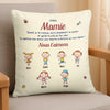 Coussin Personnalisé – Cadeau Pour Mamie, Maman – Un Câlin Plein D’Amour Même À Distance