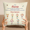 Coussin Personnalisé – Cadeau Pour Mamie, Maman – Un Câlin Plein D’Amour Même À Distance