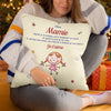 Coussin Personnalisé – Cadeau Pour Mamie, Maman – Un Câlin Plein D’Amour Même À Distance