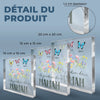 Plaque Acrylique Carrée Personnalisée – Cadeau Pour Mamie, Maman – Un Amour Qui Résiste Au Temps