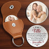 Porte-Bonheur De Poche Personnalisé Avec Photo – Cadeau Pour La Famille – Emporte Mon Amour Partout Avec Toi