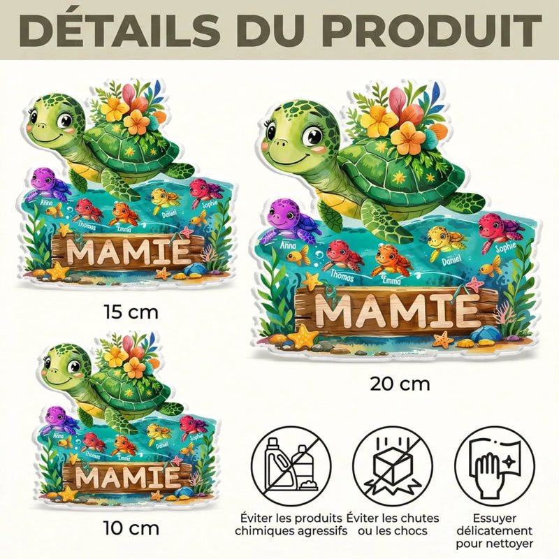 Plaque Acrylique Personnalisée – Cadeau Pour Mamie, Maman – Un Amour Pour Toujours