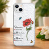 Coque De Téléphone Transparente Personnalisée – Cadeau Pour Mamie – Un Amour Gravé À Jamais