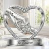 Plaque Acrylique Personnalisée – Cadeau Pour Mamie, Maman – Un Amour Qui Nous Unit Pour Toujours