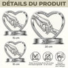 Plaque Acrylique Personnalisée – Cadeau Pour Mamie, Maman – Un Amour Qui Nous Unit Pour Toujours
