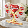 Plaque Acrylique Personnalisée – Cadeau Pour Mamie, Maman – Reine De Ma Famille