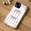 Coque De Téléphone Transparente Personnalisée – Cadeau Pour Mamie – Un Lien D’Amour Éternel