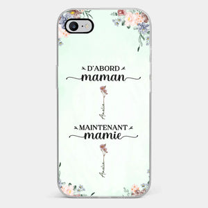 Coque De Téléphone Transparente Personnalisée – Cadeau Pour Mamie – Un Lien D’Amour Éternel
